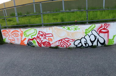 Graffiti Wall - Photo by Sert (2014)
