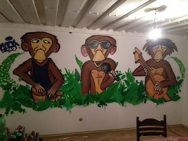 Graffiti Wall - Photo by Sert