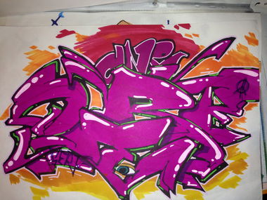 Graffiti Sketch - Photo by Sert (2014)