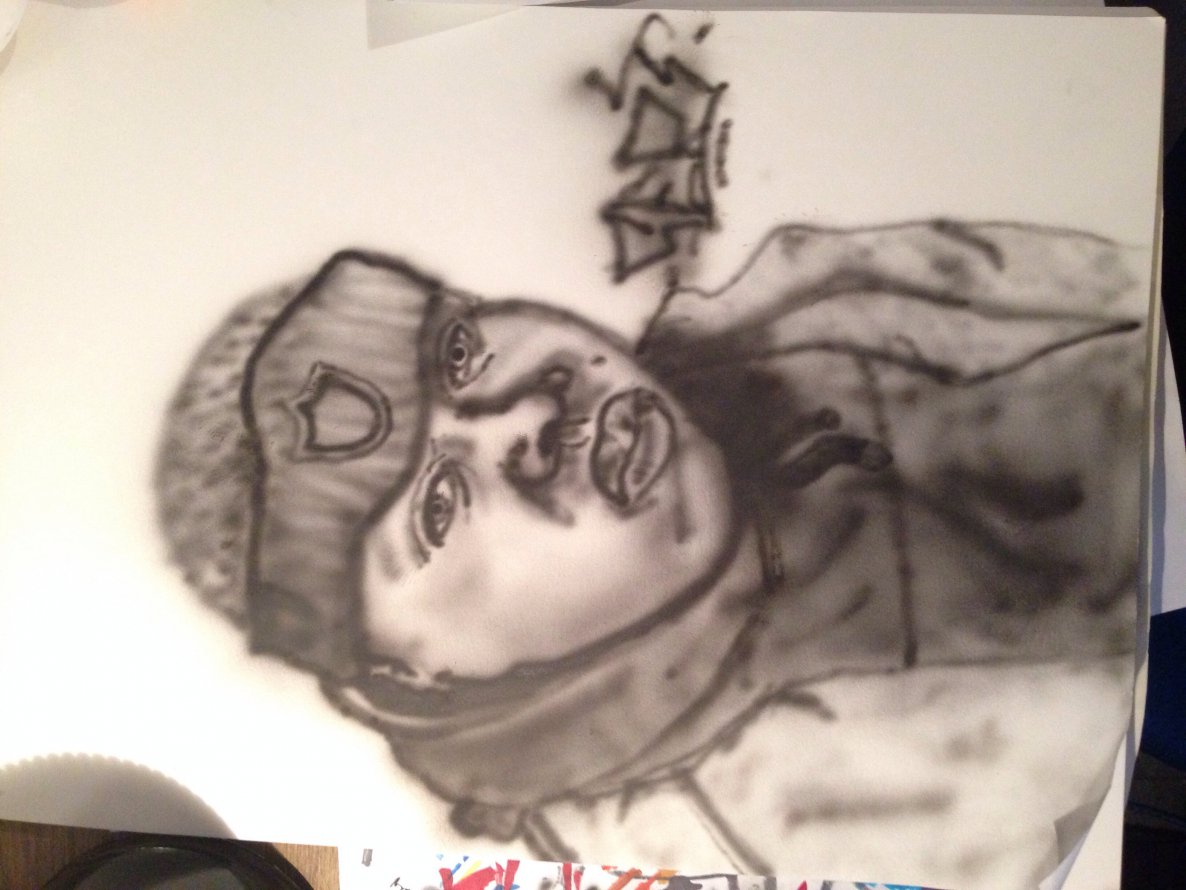 Graffiti Sketch - Photo by Sert (2014)