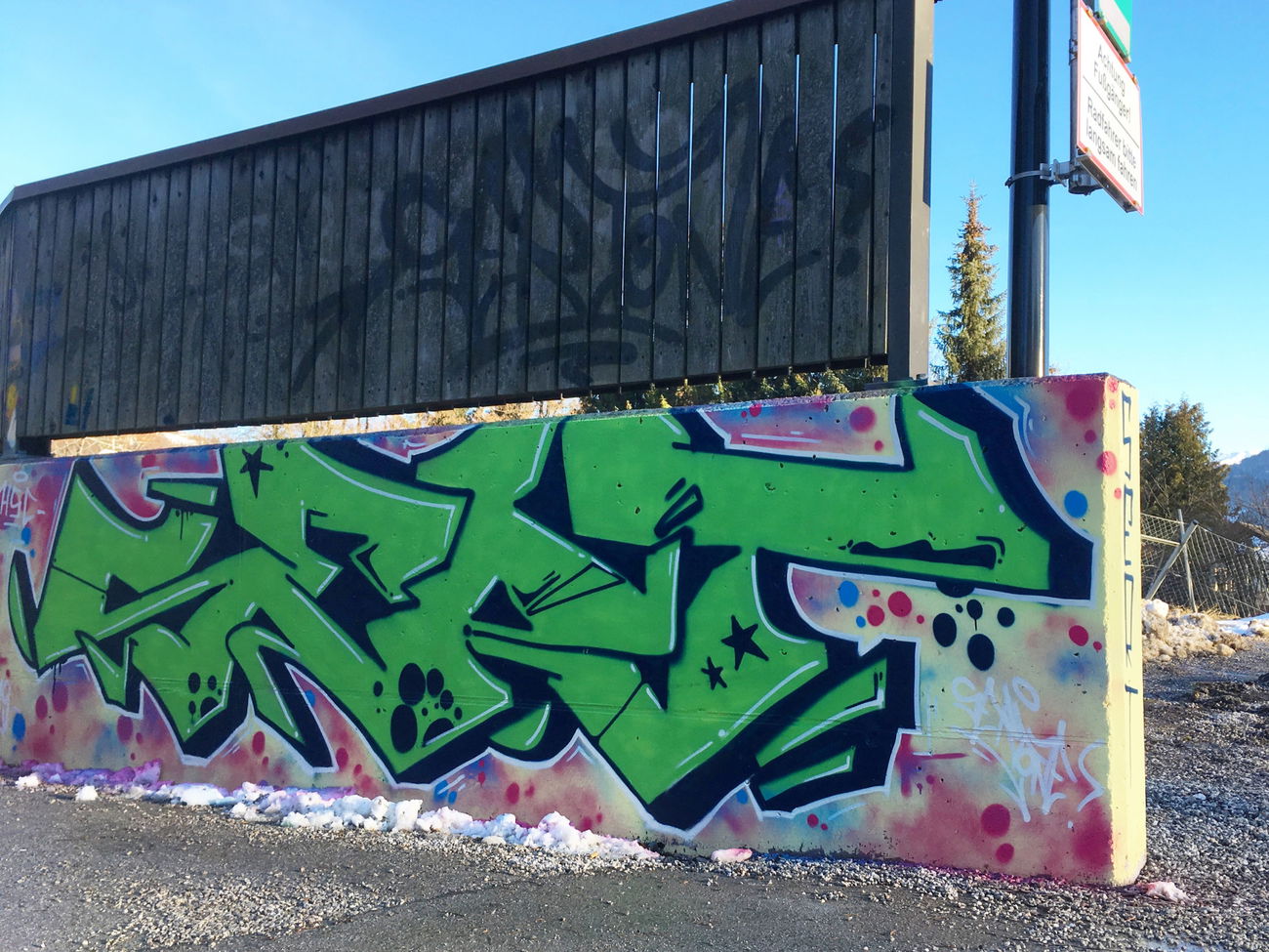 Graffiti Bombing in Österreich - Photo by Sert - hiphop (2019)