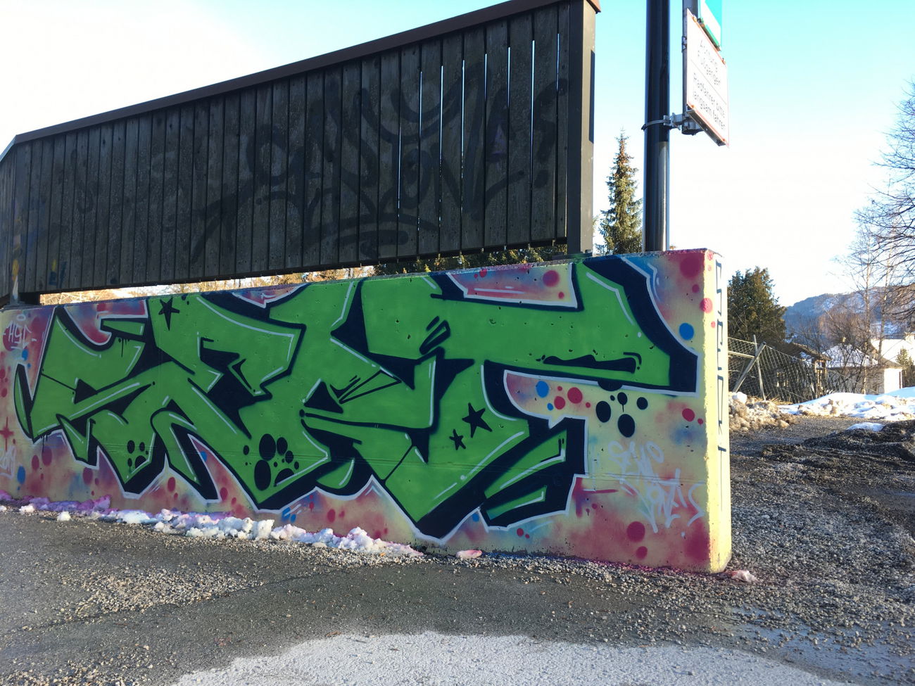 Graffiti Wall - Photo by Sert (2019)