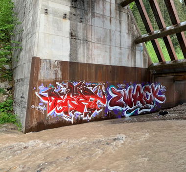 Graffiti Wall - Photo by Sert