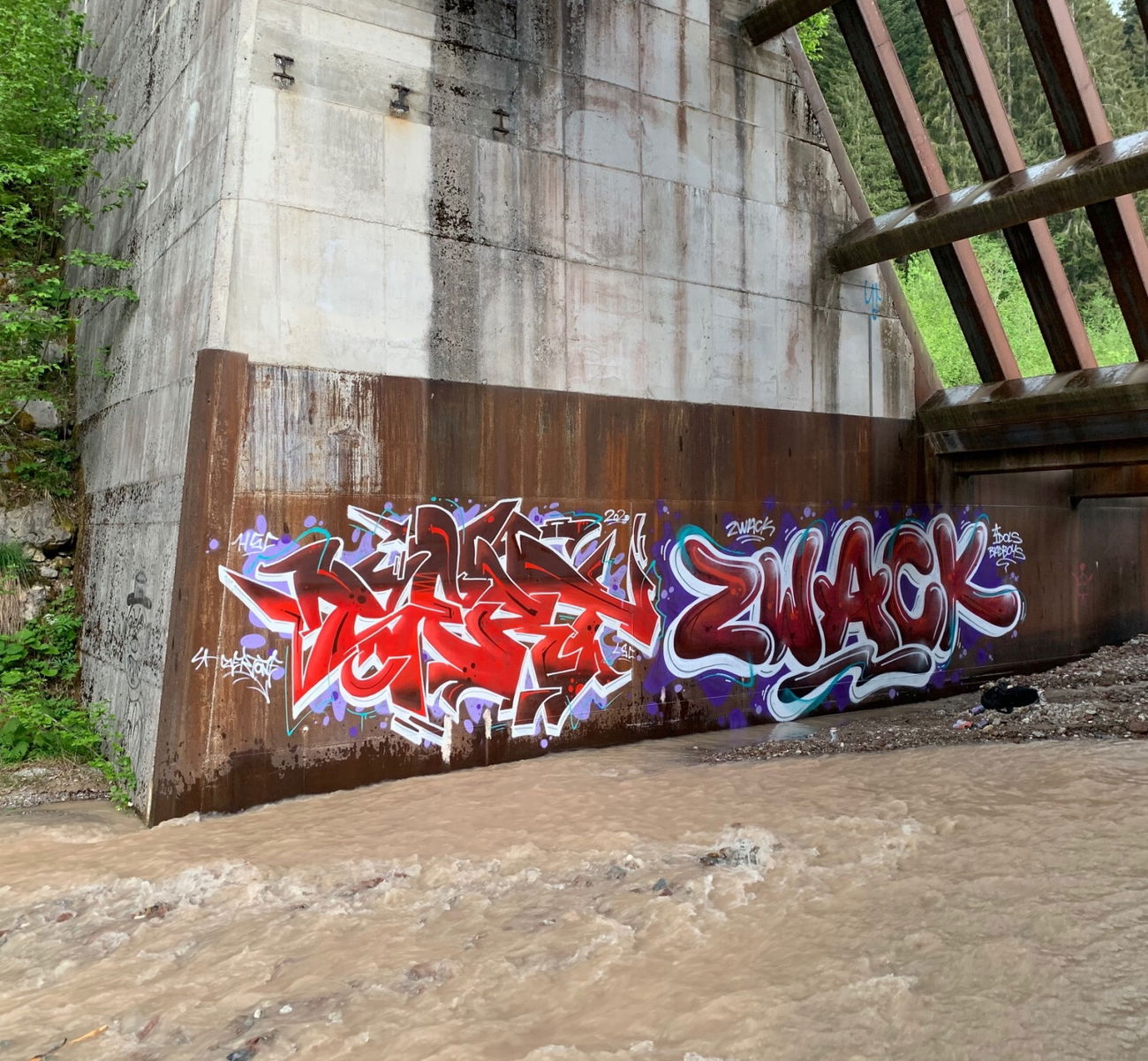 Graffiti Wall - Photo by Sert