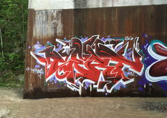 Graffiti Wall - Photo by Sert - nature (2020)