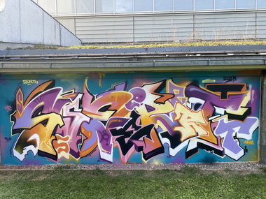 Graffiti Wall in Villach - Photo by Sert (2025)