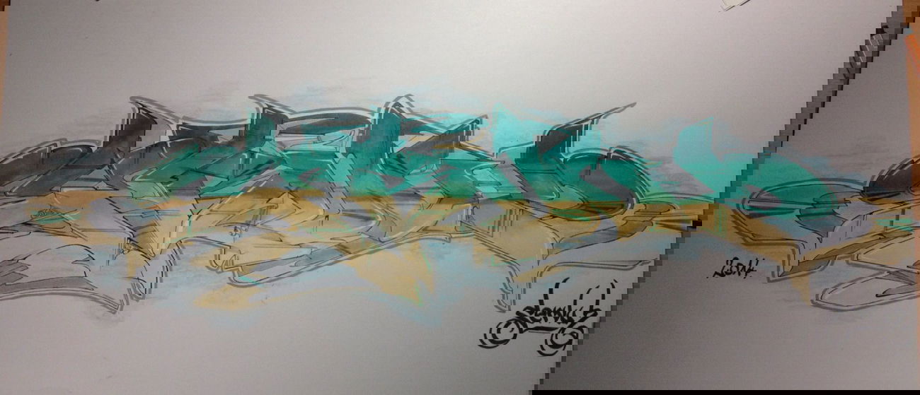Graffiti Sketch - Photo by ServusOne (2014)