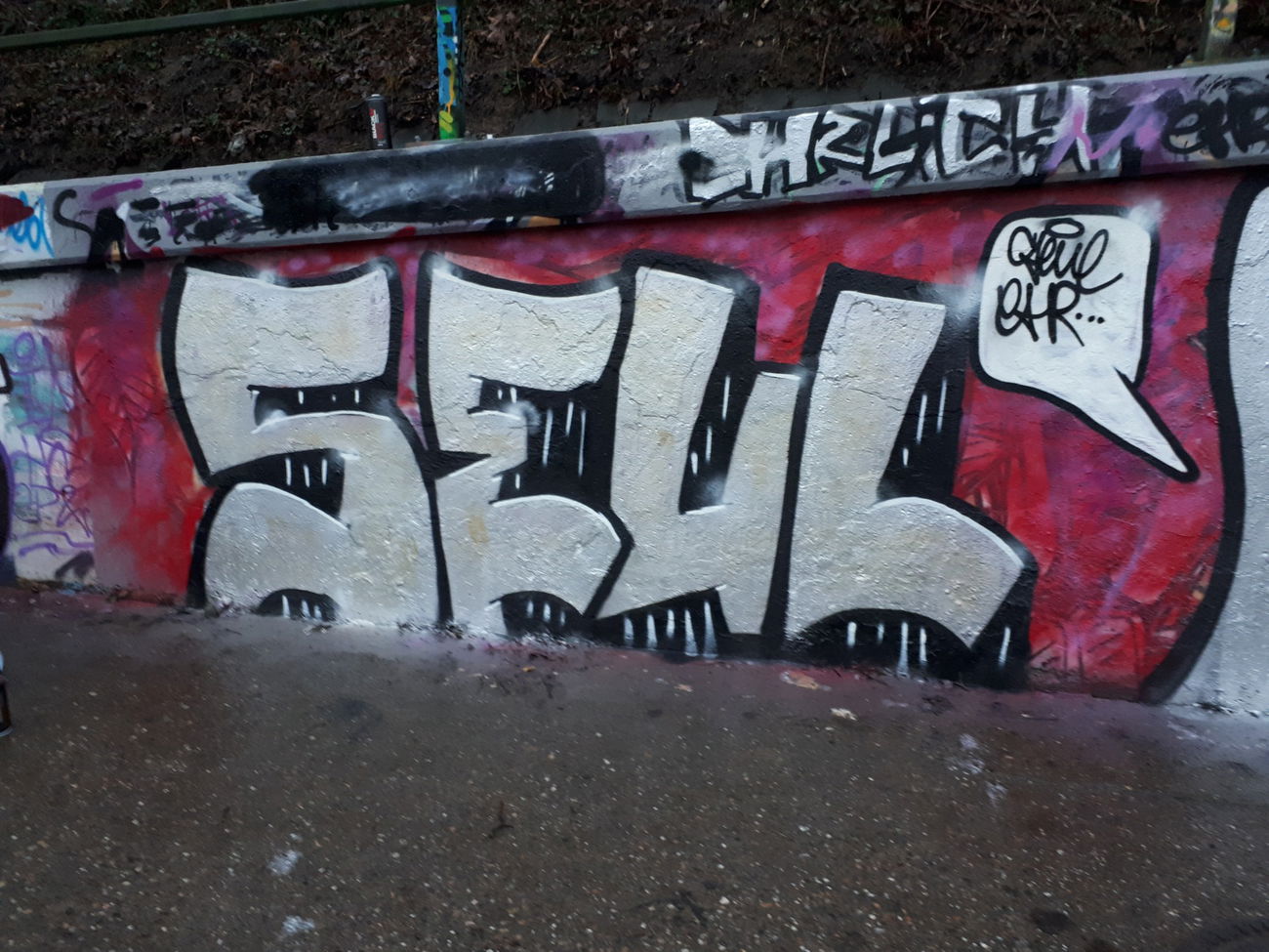 Graffiti Wall - Photo by Seulone - Seul, wcr, seulgraffiti