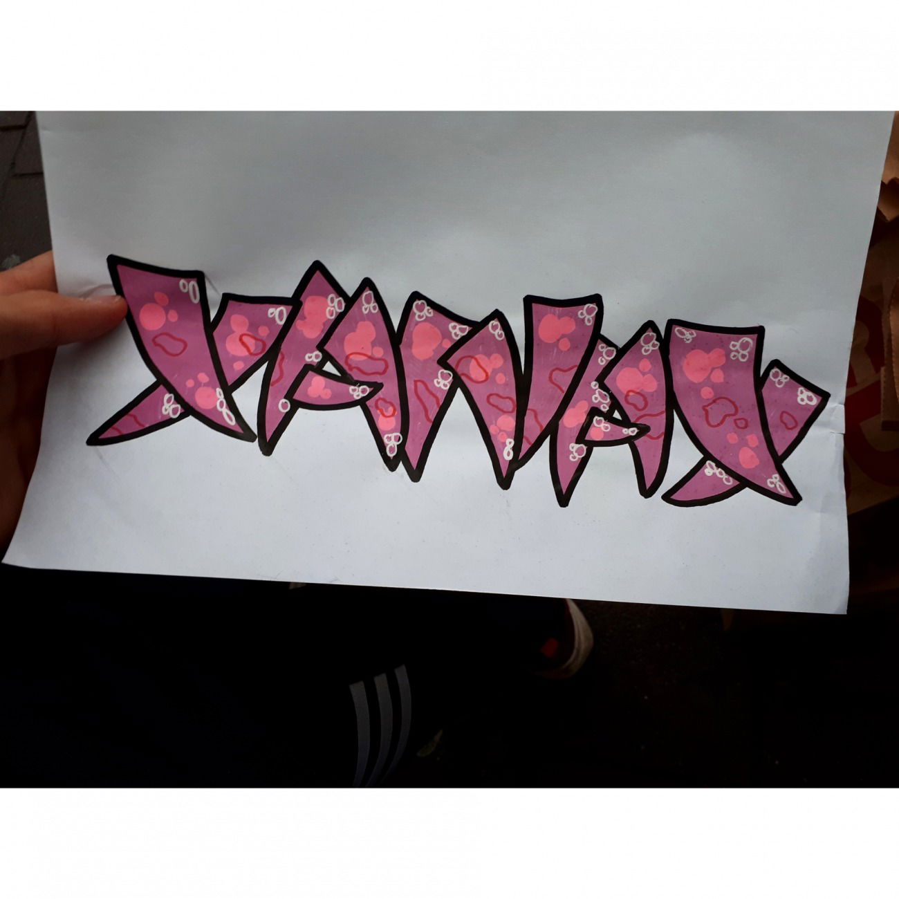 Graffiti Sketch - Photo by Seulone - Seul, wcr, xanax