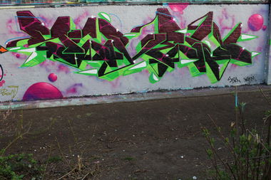 Graffiti Wall - Photo by SevenSeagal - seven, wkm, hamburg (2015)
