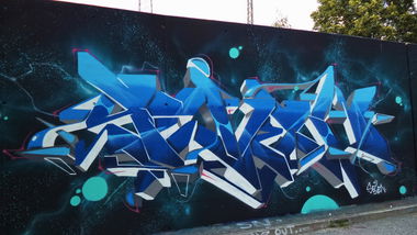 Graffiti Wall - Photo by SevenSeagal - seven, wkm, hamburg (2014)