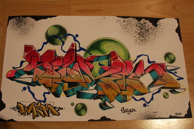 Graffiti Sketch - Photo by SevenSeagal - seven, wkm, hamburg (2015)