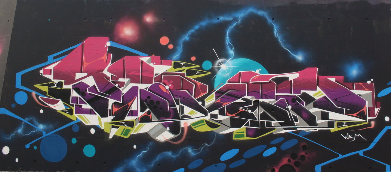 Graffiti Wall - Photo by SevenSeagal - seven, wkm, hamburg (2016)