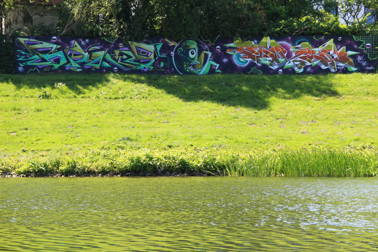 Graffiti in BREMEN - Photo by SevenSeagal - boing, nus, ät (2015)