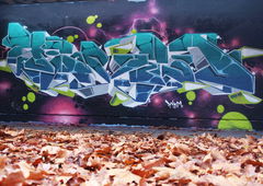 Graffiti Wall in Hamburg - Photo by SevenSeagal - seven, wkm (2015)