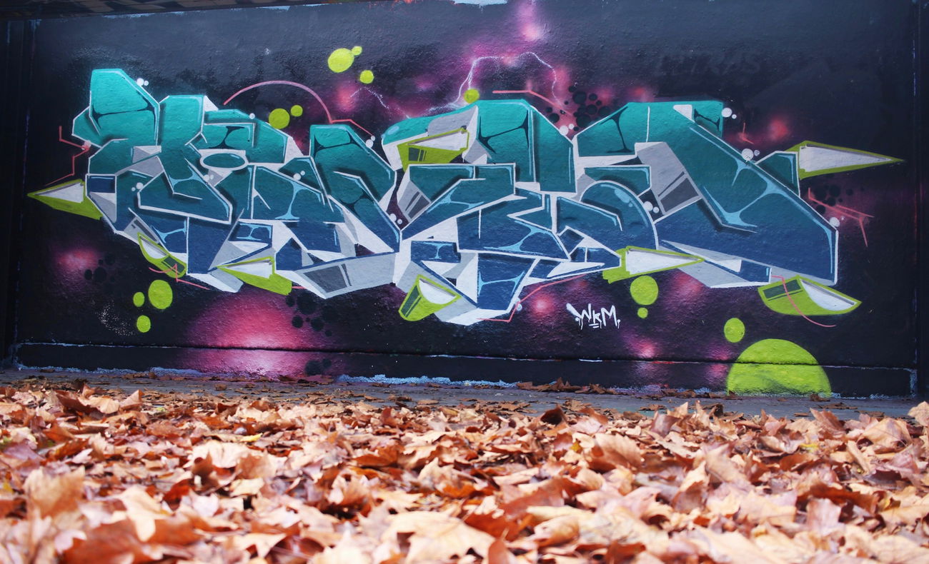 Graffiti Wall in Hamburg - Photo by SevenSeagal - seven, wkm (2015)