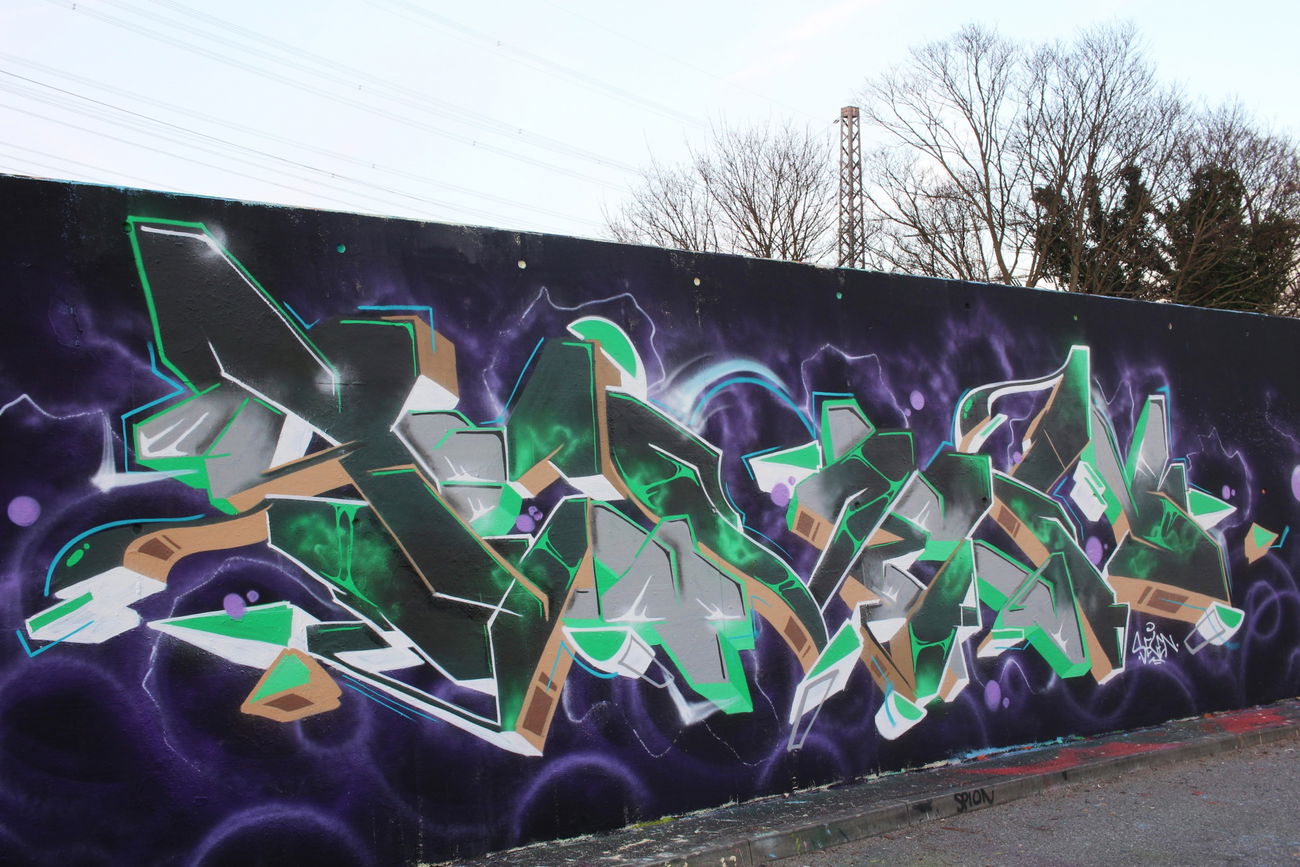 Graffiti Wall - Photo by SevenSeagal - seven, wkm, hamburg (2015)