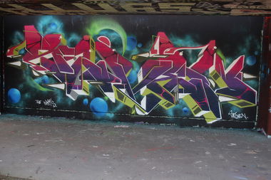 Graffiti Wall - Photo by SevenSeagal - seven, wkm, hamburg (2015)