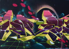 Graffiti Wall in Hamburg - Photo by SevenSeagal - seven, wkm, hamburg (2015)
