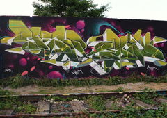 Graffiti Wall - Photo by SevenSeagal - seven, wkm, hamburg (2015)