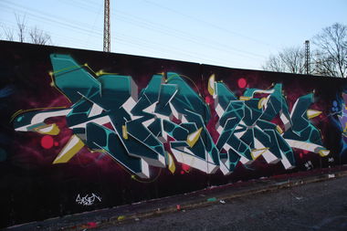 Graffiti Wall - Photo by SevenSeagal - seven, wkm, hamburg (2015)