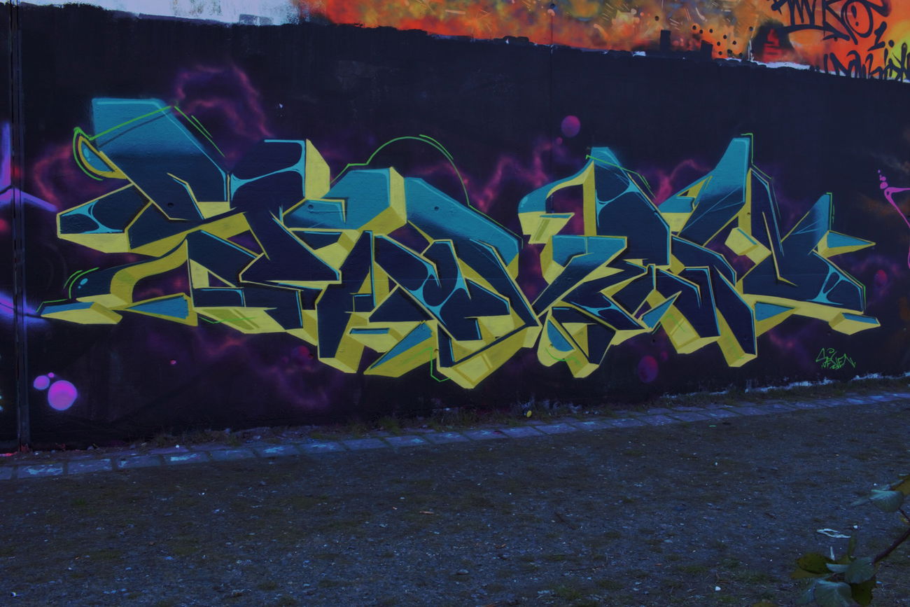 Graffiti Wall - Photo by SevenSeagal - seven, wkm, hamburg (2015)