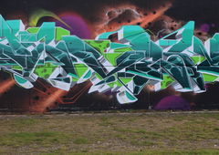 Graffiti Wall in Hamburg - Photo by SevenSeagal - seven, wkm, hamburg (2015)