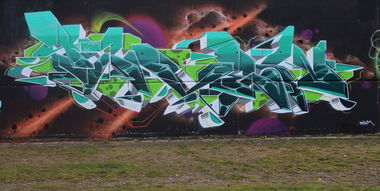 Graffiti Wall in Hamburg - Photo by SevenSeagal - seven, wkm, hamburg (2015)