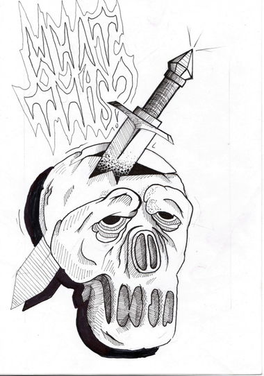 Graffiti Sketch - Photo by Sevenhands