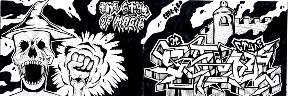 Graffiti Sketch - Photo by Sevenhands