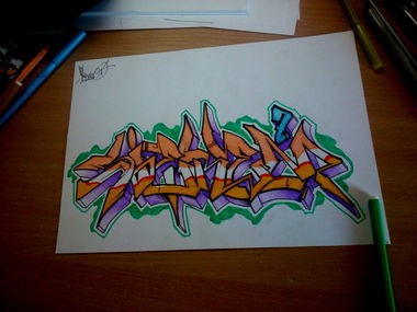 Graffiti Sketch - Photo by Sevenhands