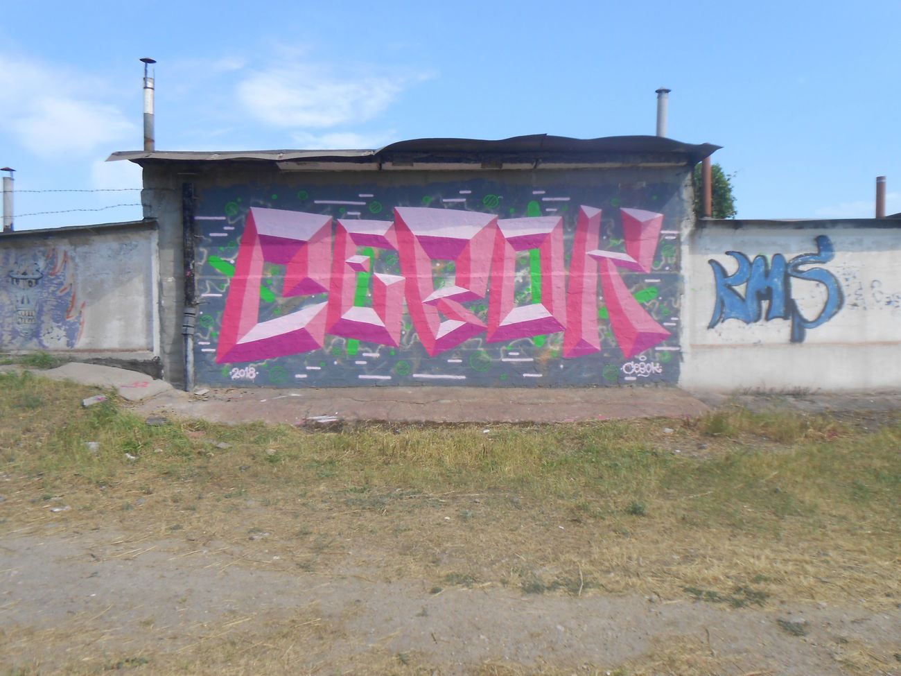 Graffiti Wall - Photo by Sevok