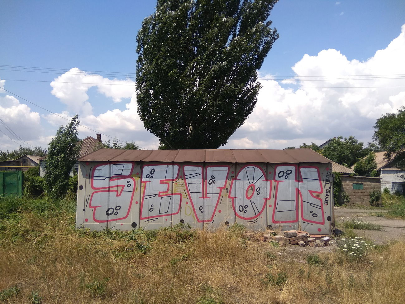 Graffiti Wall - Photo by Sevok