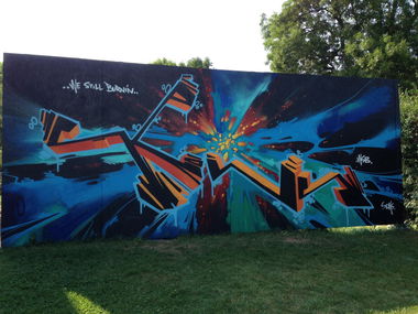 Graffiti Wall - Photo by Sews (2014)