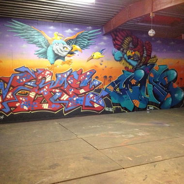 Graffiti Wall - Photo by Sews (2014)