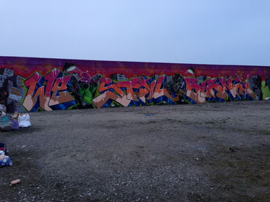 Graffiti Wall - Photo by Sews (2014)