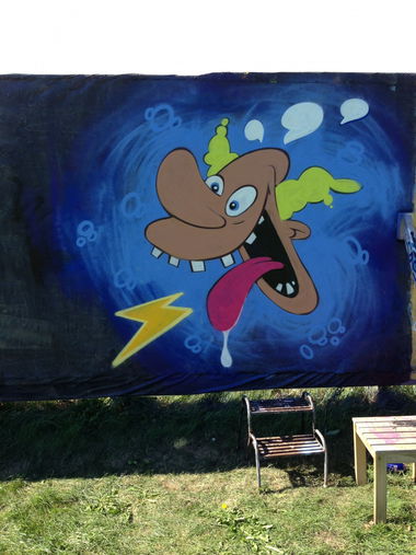 Graffiti Wall - Photo by Sews (2013)