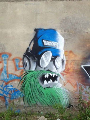 Graffiti Wall - Photo by Sezor (2013)