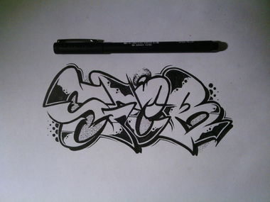 Graffiti Sketch - Photo by Sfer260