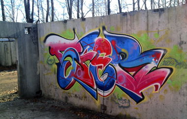 Graffiti Wall in Perm - Photo by Sfer260