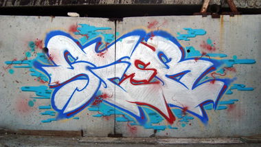 Graffiti Wall in Perm - Photo by Sfer260 - chrome, 260 (2012)