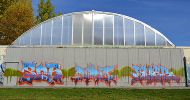 Graffiti Wall - Photo by Shadow - Ser, Sore, Sker (2013)