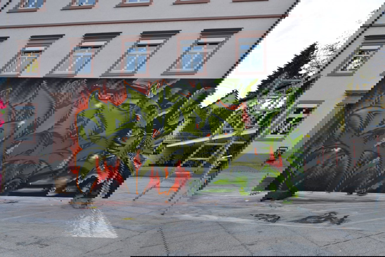 Graffiti Wall - Photo by Shadow - Sker, /, Wöng (2013)