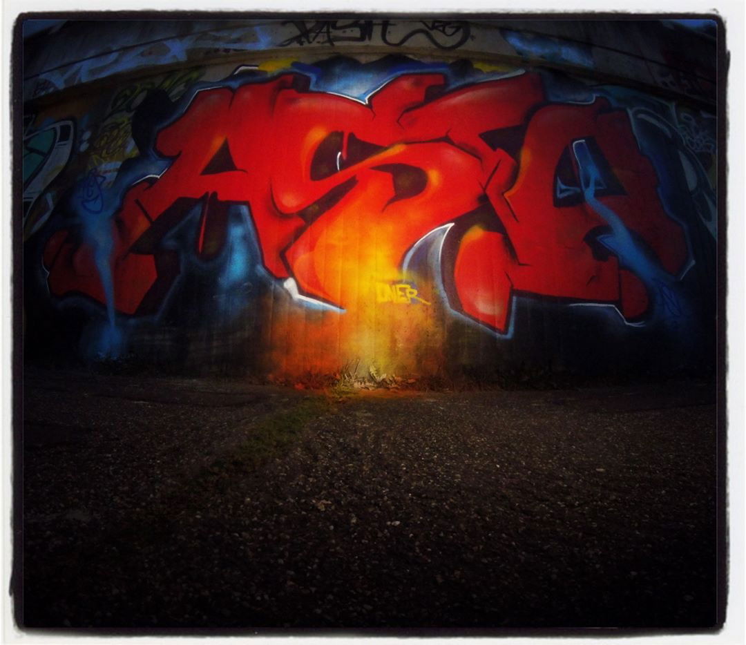 Graffiti Wall - Photo by ShakSurab - Hall, Asto, Idar