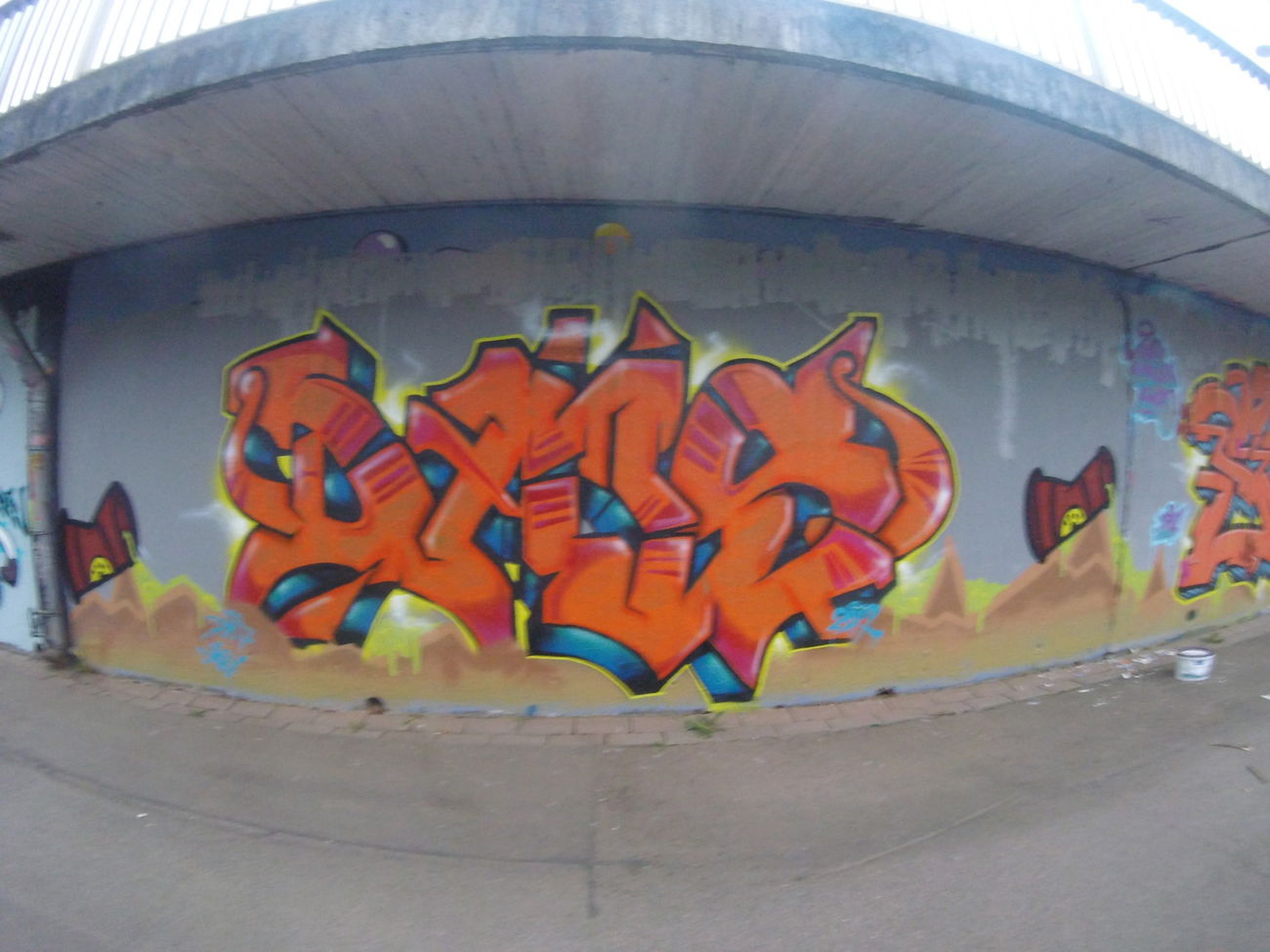 Graffiti Wall in Ingelheim am rhein - Photo by ShakSurab - Ingelheim, dais, dare (2017)