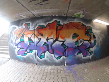 Graffiti Wall in Bingen am rhein - Photo by ShakSurab - Dais, Bingen