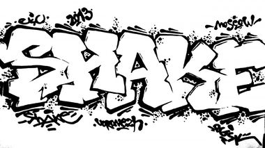 Graffiti Sketch in Moscow - Photo by Shakeee_ (2013)