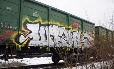 Graffiti Train - Photo by Shakeee_