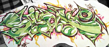 Graffiti Sketch - Photo by Shakeee_ - Shake