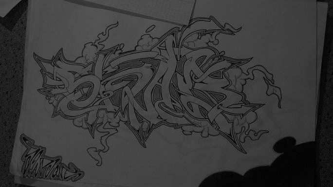 Graffiti Sketch - Photo by Sharone93 (2012)